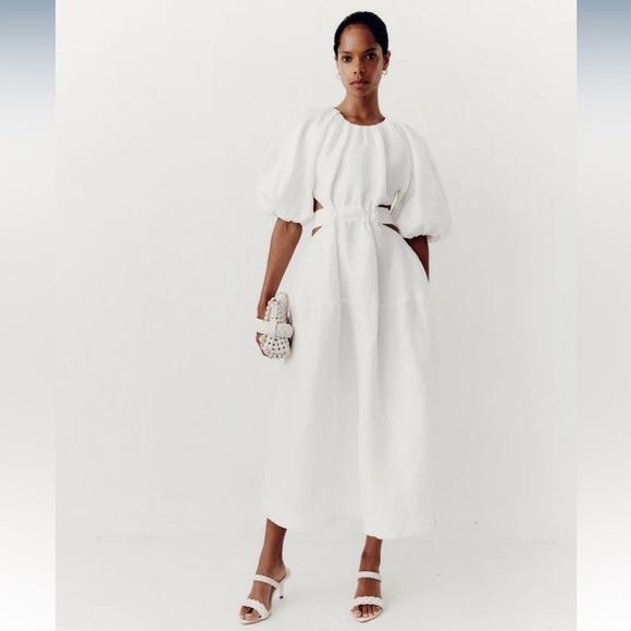 Aje Mimosa Cut Out Midi Dress - Picture 9 of 11